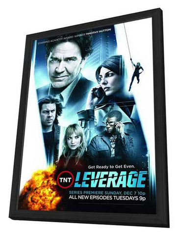 Leverage (TV) 11 x 17 TV Poster - Style B - in Deluxe Aluminum Frame