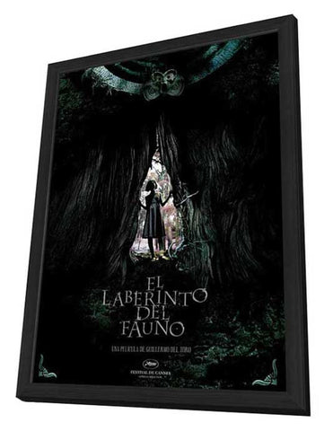 Pan's Labyrinth 11 x 17 Movie Poster - Spanish Style C - in Deluxe Wood Frame