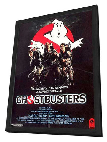 Ghostbusters 11 x 17 Movie Poster - Style G - in Deluxe Aluminum Frame