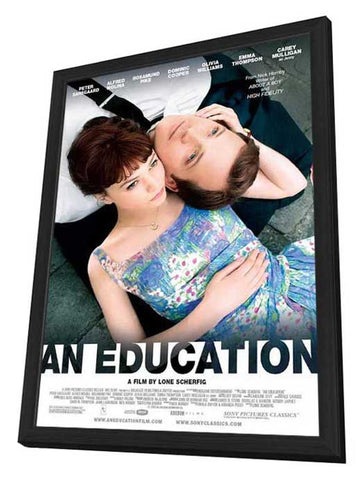 An Education 11 x 17 Movie Poster - Style A - in Deluxe Aluminum Frame
