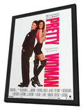 Pretty Woman 11 x 17 Movie Poster - French Style A - in Deluxe Aluminum Frame