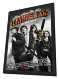 Zombieland 11 x 17 Movie Poster - Style B - in Deluxe Aluminum Frame
