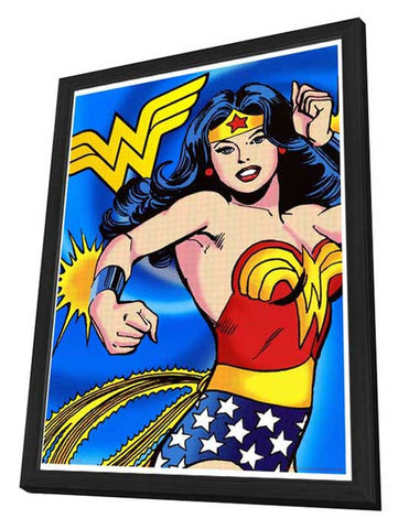 Wonder Woman 11 x 17 Poster - Style A - in Deluxe Aluminum Frame