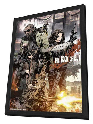 The Book of Eli 11 x 17 Movie Poster - Style A - in Deluxe Aluminum Frame