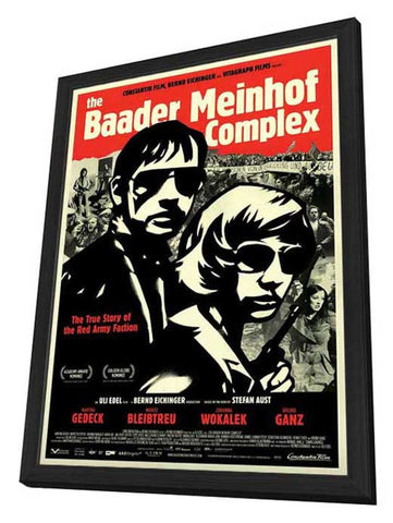 The Baader Meinhof Complex 11 x 17 Movie Poster - Style B - in Deluxe Aluminum Frame