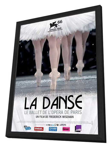 La danse - Le ballet de l'Opara de Paris 11 x 17 Movie Poster - French Style A - in Deluxe Wood Frame