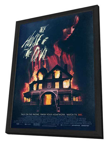 The House of the Devil 11 x 17 Movie Poster - Style A - in Deluxe Aluminum Frame