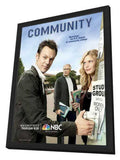 Community (TV) 11 x 17 TV Poster - Style B - in Deluxe Aluminum Frame