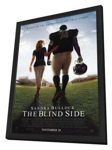 The Blind Side 11 x 17 Movie Poster - Style A - in Deluxe Aluminum Frame