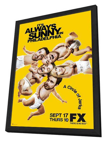 It's Always Sunny in Philadelphia 11 x 17 TV Poster - Style B - in Deluxe Aluminum Frame