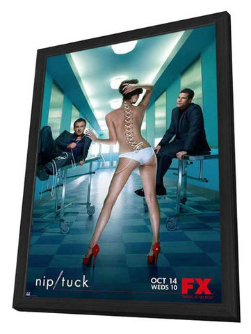 Nip/Tuck (TV) 11 x 17 TV Poster - Style O - in Deluxe Aluminum Frame