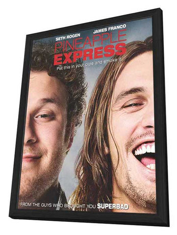 Pineapple Express 11 x 17 Movie Poster - Style D - in Deluxe Aluminum Frame