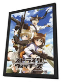 Strike Witches 11 x 17 Movie Poster - Japanese Style B - in Deluxe Aluminum Frame
