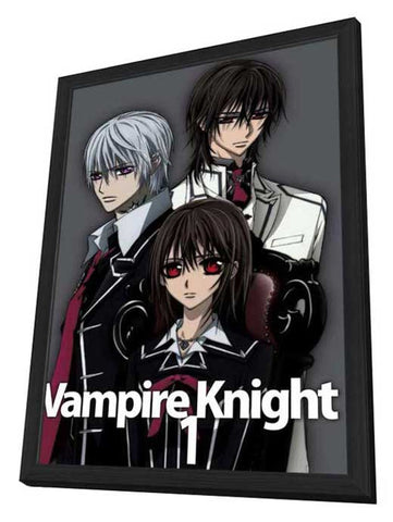 Vampire Knight 11 x 17 Movie Poster - Japanese Style A - in Deluxe Aluminum Frame