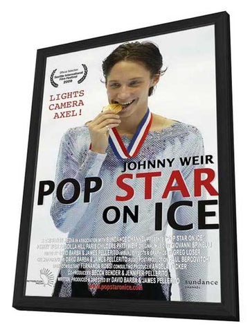 Pop Star on Ice 11 x 17 Movie Poster - Style A - in Deluxe Aluminum Frame