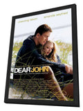 Dear John 11 x 17 Movie Poster - Style A - in Deluxe Aluminum Frame