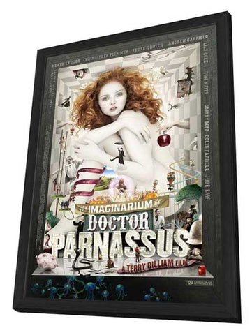 The Imaginarium of Doctor Parnassus 11 x 17 Movie Poster - UK Style A - in Deluxe Aluminum Frame