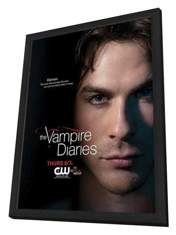 The Vampire Diaries (TV) 11 x 17 TV Poster - Style H - in Deluxe Aluminum Frame