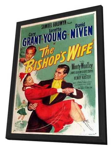 The Bishop's Wife 11 x 17 Movie Poster - Style B - in Deluxe Aluminum Frame