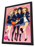 K-On! (TV) 11 x 17 TV Poster - Japanese Style D - in Deluxe Aluminum Frame