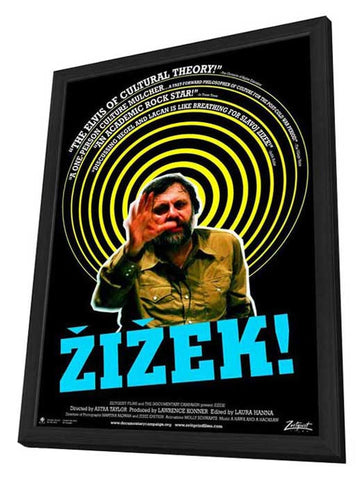 Zizek! 11 x 17 Movie Poster - Style A - in Deluxe Wood Frame