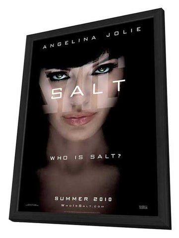 Salt 11 x 17 Movie Poster - Style B - in Deluxe Aluminum Frame