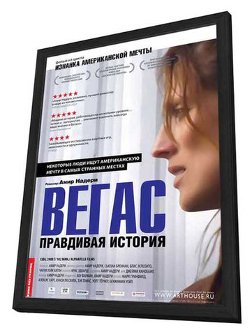 Vegas: Based on a True Story 11 x 17 Movie Poster - Russian Style A - in Deluxe Aluminum Frame