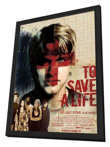 To Save a Life 11 x 17 Movie Poster - Style A - in Deluxe Aluminum Frame