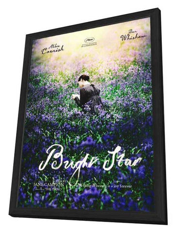 Bright Star 11 x 17 Movie Poster - Style A - in Deluxe Aluminum Frame