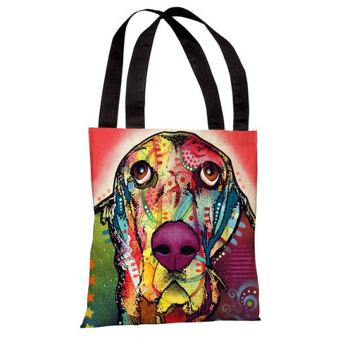 Basset Tote Bag by Dean Russo