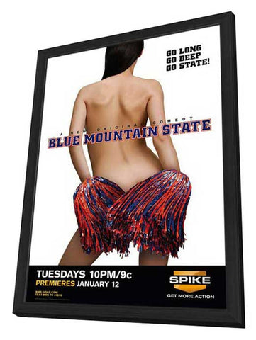 Blue Mountain State (TV) 11 x 17 TV Poster - Style B - in Deluxe Aluminum Frame