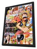 One Piece Film: Strong World 11 x 17 Movie Poster - Japanese Style D - in Deluxe Aluminum Frame