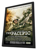The Pacific 11 x 17 Movie Poster - Style B - in Deluxe Aluminum Frame