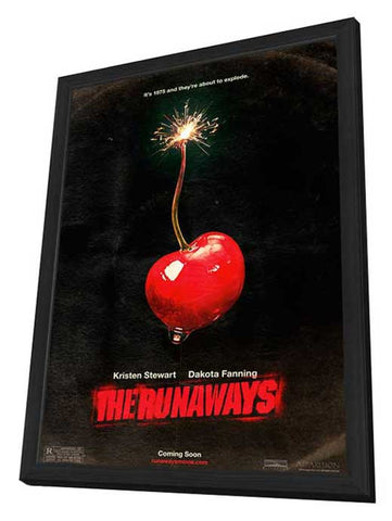 The Runaways 11 x 17 Movie Poster - Style A - in Deluxe Aluminum Frame