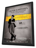 Genius Within: The Inner Life of Glenn Gould 11 x 17 Movie Poster - Canadian Style A - in Deluxe Wood Frame