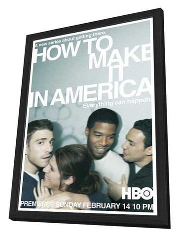 How to Make It in America (TV) 11 x 17 TV Poster - Style A - in Deluxe Aluminum Frame
