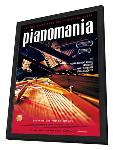Pianomania 11 x 17 Movie Poster - Austrian Style A - in Deluxe Aluminum Frame
