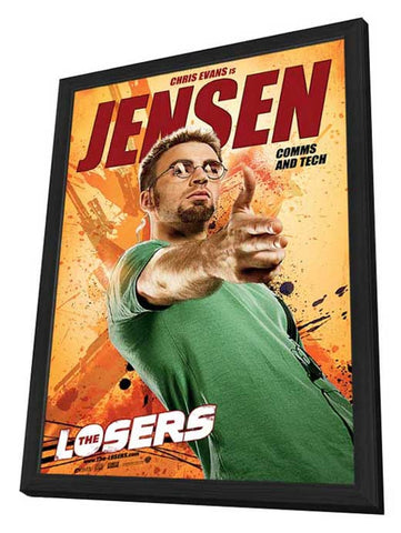The Losers 11 x 17 Movie Poster - Style C - in Deluxe Aluminum Frame