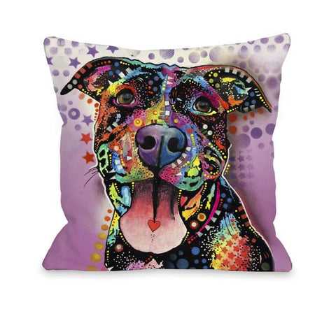 Ms. Understood throw pillow by Dean Russo