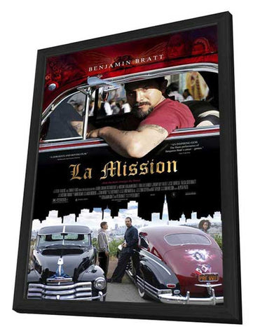 La mission 11 x 17 Movie Poster - Style A - in Deluxe Aluminum Frame