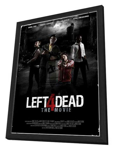 Left for Dead 11 x 17 Movie Poster - Style C - in Deluxe Aluminum Frame