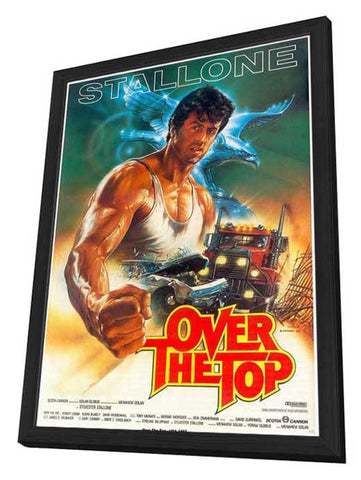 Over the Top 11 x 17 Movie Poster - Style D - in Deluxe Aluminum Frame