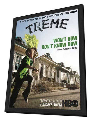 Treme (TV) 11 x 17 TV Poster - Style A - in Deluxe Aluminum Frame