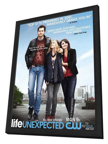 Life Unexpected 11 x 17 Movie Poster - Style B - in Deluxe Aluminum Frame