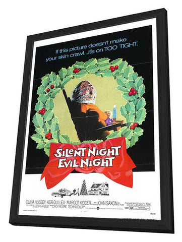 Black Christmas 11 x 17 Movie Poster - Style B - in Deluxe Aluminum Frame