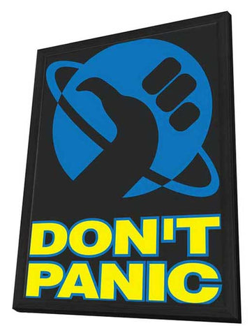 The Hitchhiker's Guide to the Galaxy 11 x 17 Movie Poster - Style C - in Deluxe Aluminum Frame