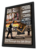 Exit Through the Gift Shop 11 x 17 Movie Poster - Style A - in Deluxe Aluminum Frame