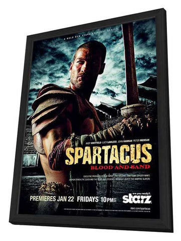 Spartacus: Blood and Sand (TV) 11 x 17 TV Poster - Style D - in Deluxe Aluminum Frame