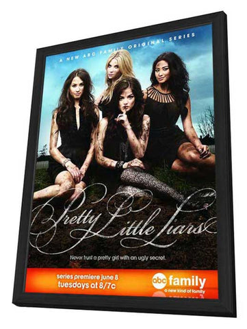 Pretty Little Liars 11 x 17 TV Poster - Style A - in Deluxe Aluminum Frame