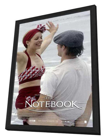 The Notebook 11 x 17 Movie Poster - Style Q - in Deluxe Aluminum Frame